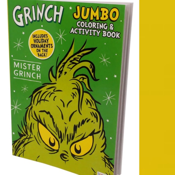 The Grinch | Other | The Grinch Jumbo Coloring Book | Poshmark